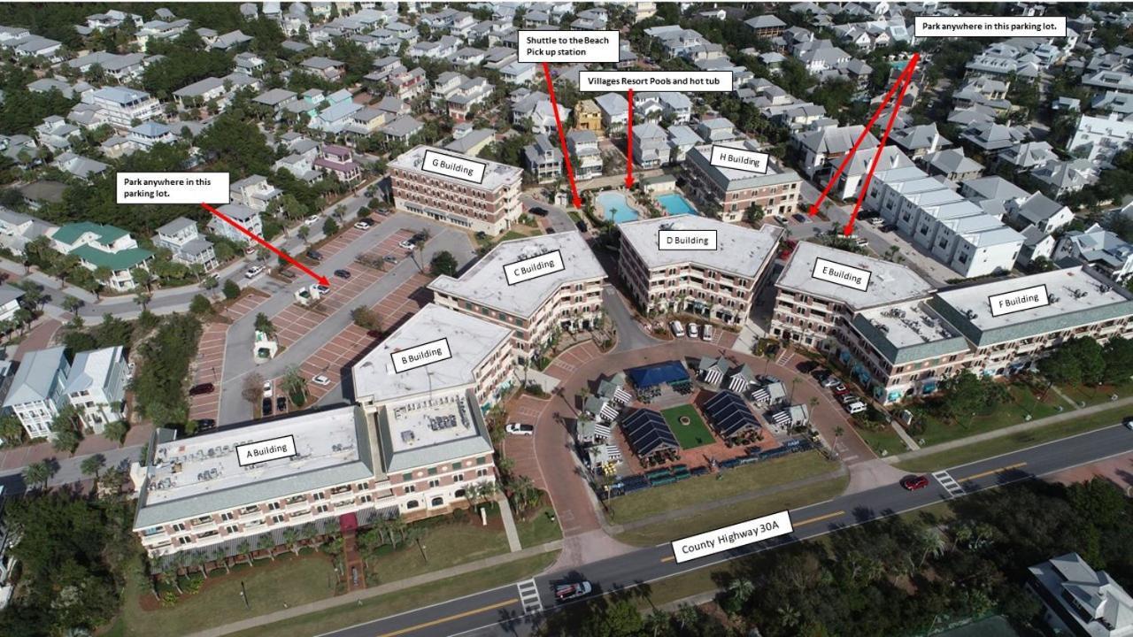 30A Villages Of South Walton B190 - Free Bicycles - Private Beach Access Seacrest المظهر الخارجي الصورة